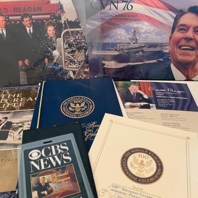 Ronald Reagan Battleship Christening CBS Press Pass Galas