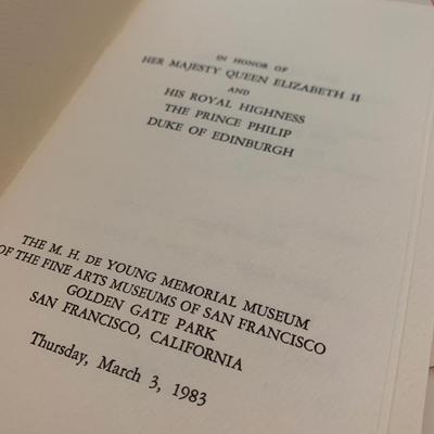 Queen Elizabeth San Fran Visit Ephemera Lot