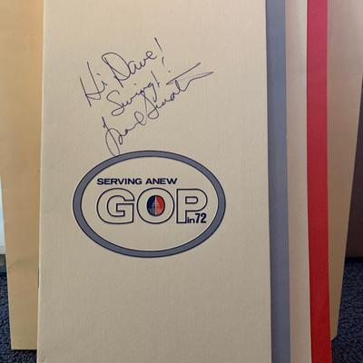 1972 GOP Meeting w/ Signiture