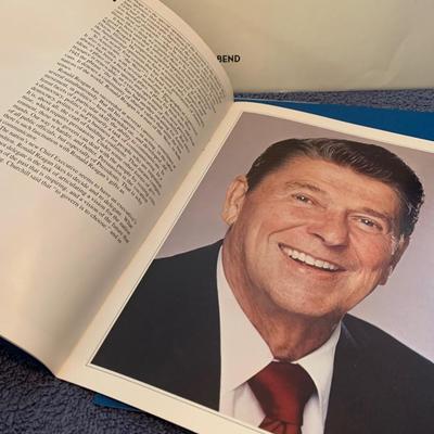 Reagan Bush Inaugural Program Lot