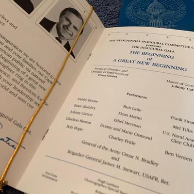Reagan Inauguration Invites VIP Passes