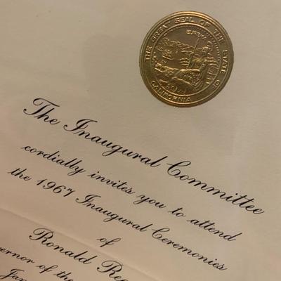 Governor Reagan Press Photos / Event Announcements Lot