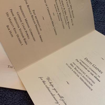 Margaret Thatcher Visit Documents Lot