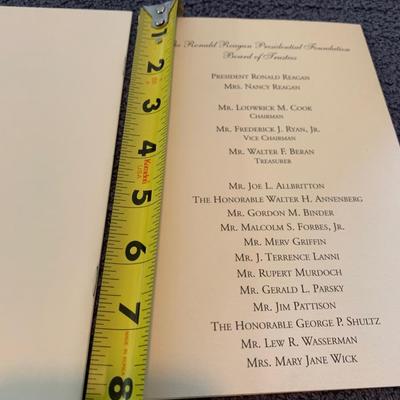 Margaret Thatcher Visit Documents Lot