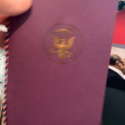 Shah of Iran Nixon Visit Photos / Invites Lot