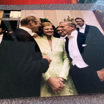 Shah of Iran Nixon Visit Photos / Invites Lot