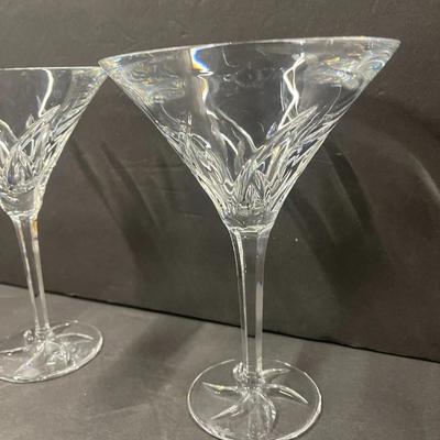 Pair of Waterford Martini Glasses