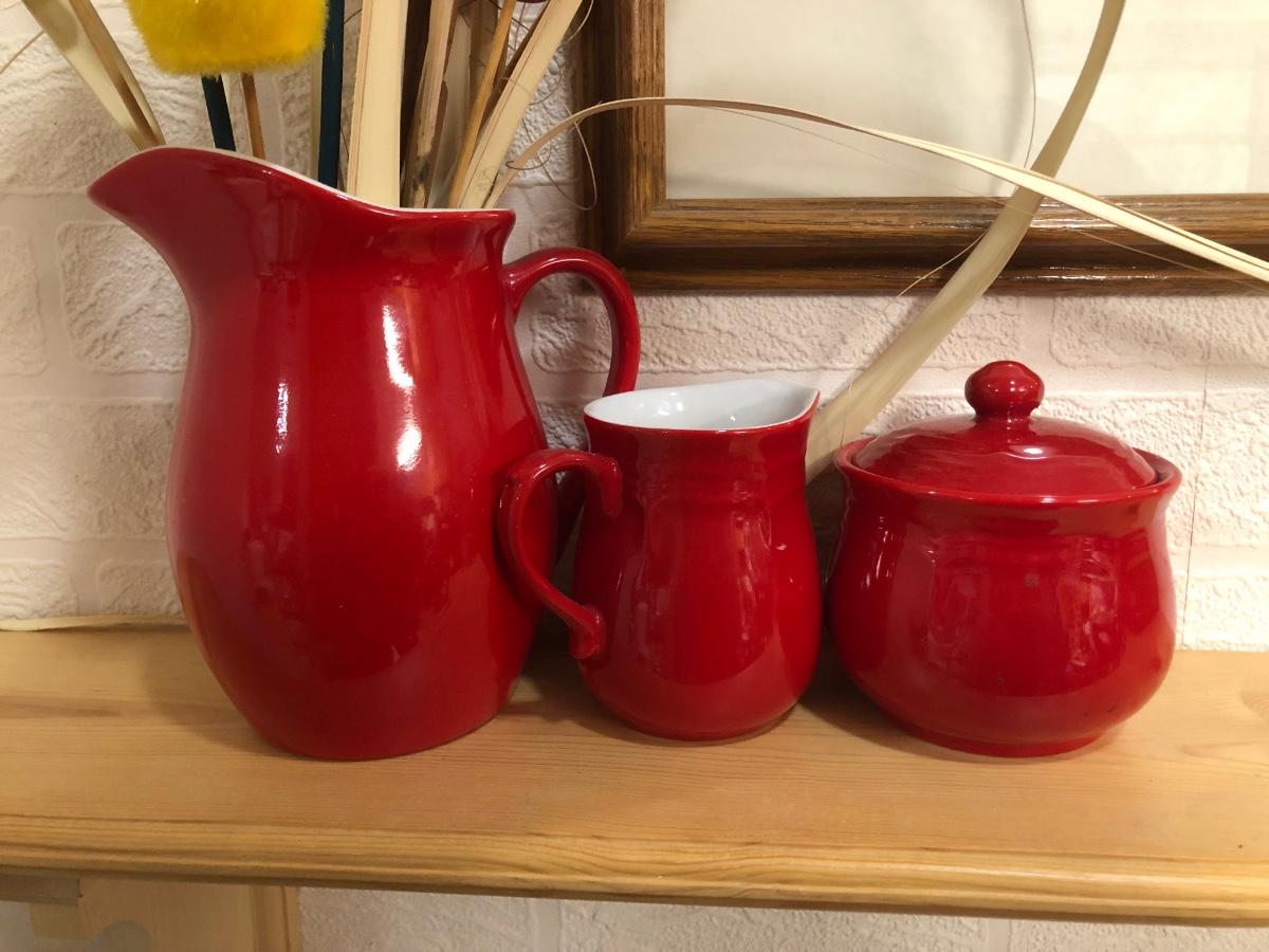 LOT 2K Red Home Decor Framed Baltimore Brides Quilt Print, Wooden