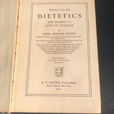 LOT 10L: Medical / Heath Books incl. 1915 Practical Diabetics, 1940 American Red Cross First Aid Text-Book & More