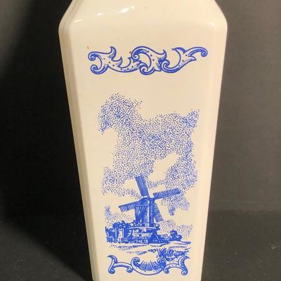 LOT 26L: Gibson China Pottery Mixing Bowls, Vintage Vandermint Liqueur Bottle, Pottery Mugs, Portugal Vase & More