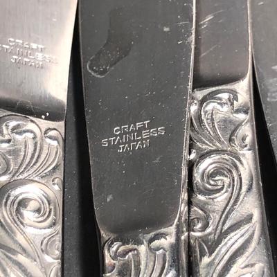 LOT 39K: Stainless Steel Flatware - Interpur & Craft