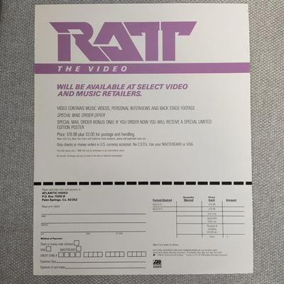 Ratt - Invasion of Your Privacy - Atlantic 81257-1