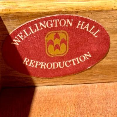 Vintage Adamâ€™s Style Wellington Hall Reproductions ~ Satinwood Floral Side Table