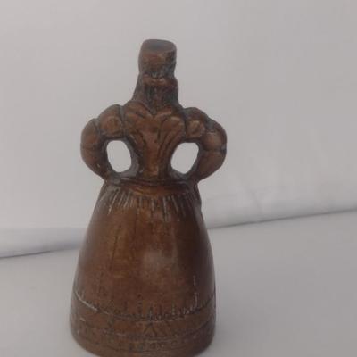 Vintage Brass Servant's Bell- Approx 3 1/2