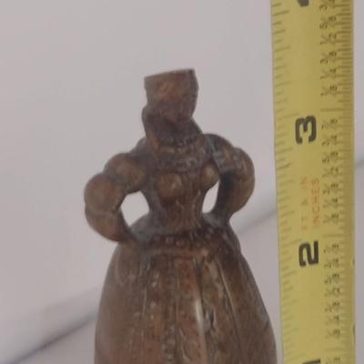 Vintage Brass Servant's Bell- Approx 3 1/2