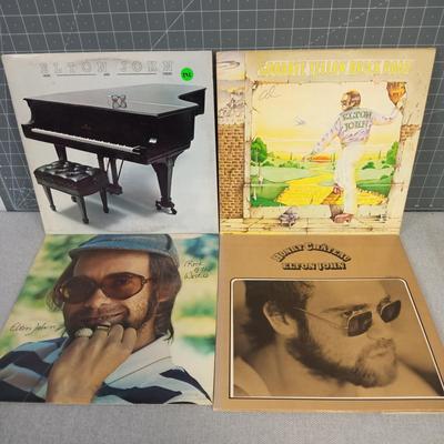 4x Elton John LP Lot