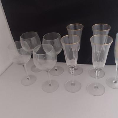Collection of Assorted Stem Ware- 9 Pieces