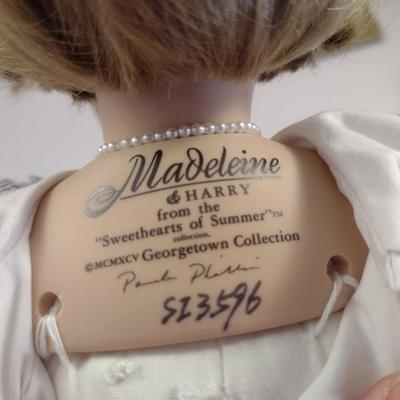 Madeleine and Harry Porcelain Doll Set- Georgetown Collection- Numbered and Signed