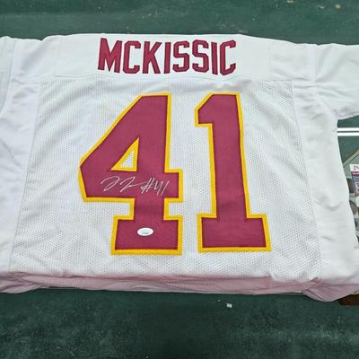 Autograph redskin jersey size xl with COA