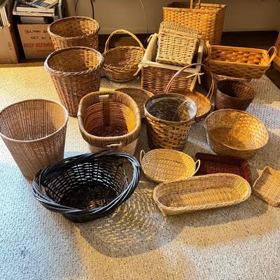 Stair, Handled & More Baskets (P-RG)