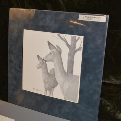 Set of 2 Ken Schuler Prints â€œShenandoah Valleyâ€ & â€œNoise In The Woodsâ€