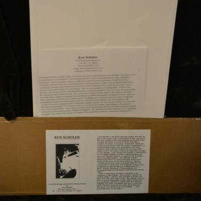 Set of 2 Ken Schuler Prints â€œShenandoah Valleyâ€ & â€œNoise In The Woodsâ€