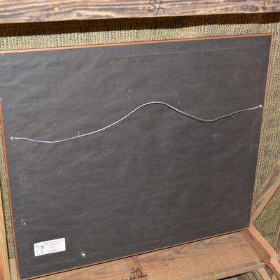 Framed/Matted â€œThe Match Raceâ€ Sea Biscuit Vs. War Admiral 26.5â€x23â€