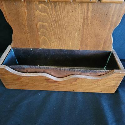 Wooden Kitchen Accessories and Glass Spice Jars (K-DW)