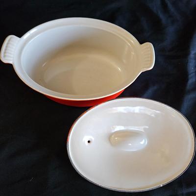 Retro Le Creuset Braising Pot and Dutch Oven (K-DW)