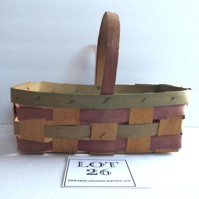 Vintage Japan Large Size Easter Basket (Remember When You Were Young!)