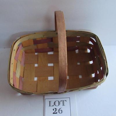 Vintage Japan Large Size Easter Basket (Remember When You Were Young!)