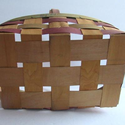 Vintage Japan Large Size Easter Basket (Remember When You Were Young!)