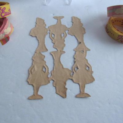 Vintage Lot of Valentine Scraps and Easter Paper Ribbon
