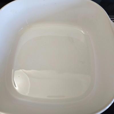 Cornflower Blue Corning Ware and Amber Pyrex (K-DW)