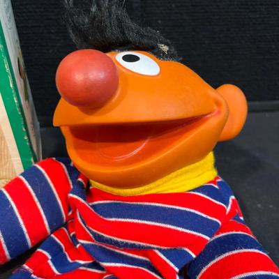 G102- vintage Sesame Street Ernie puppet