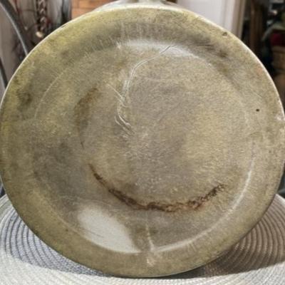 Vintage Eagle Decaled Stoneware 2 Gallon Jug Crock 13