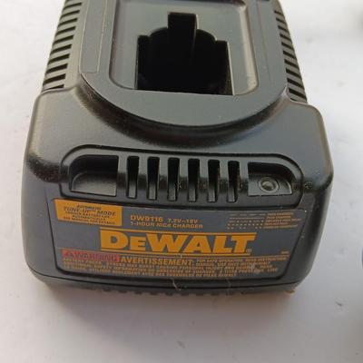 Dewalt 18-Volt battery with 18-volt electric charger