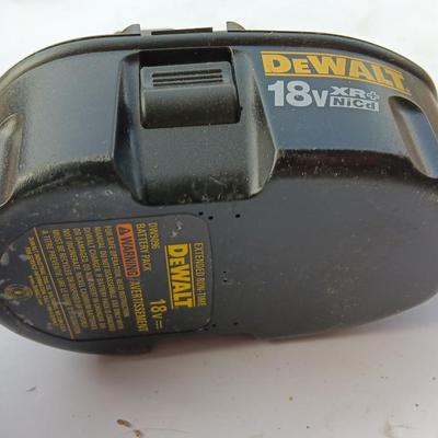 Dewalt 18-Volt battery with 18-volt electric charger