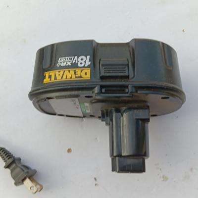 Dewalt 18-Volt battery with 18-volt electric charger
