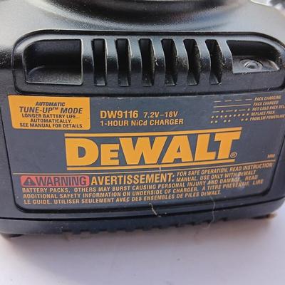 Dewalt 18-Volt battery with 18-volt electric charger