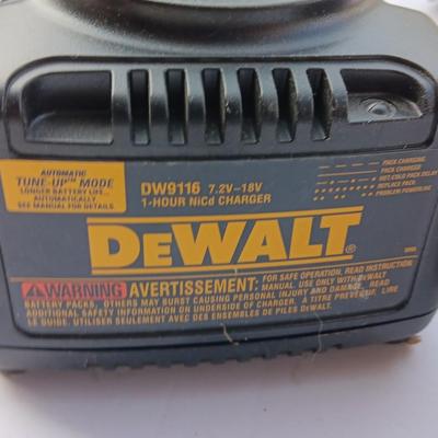 Dewalt 18-Volt battery with 18-volt electric charger