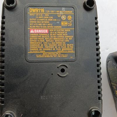 Dewalt 18-Volt battery with 18-volt electric charger