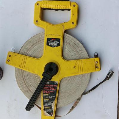 Empire Fiberglass 300-foot measuring tape with survey marking paint