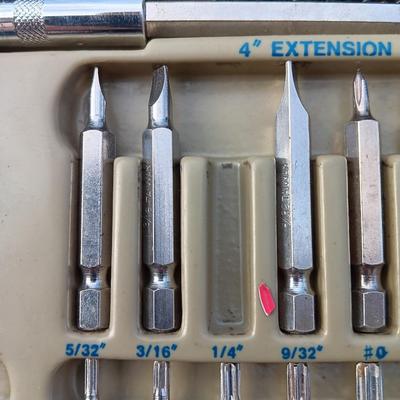 All trade professional 53-piece position reversible ratchet driver set - Make that 52 piece
