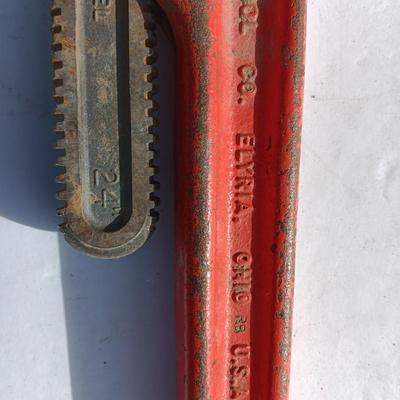 Ridgid 24" Heavy Duty pipe wrench