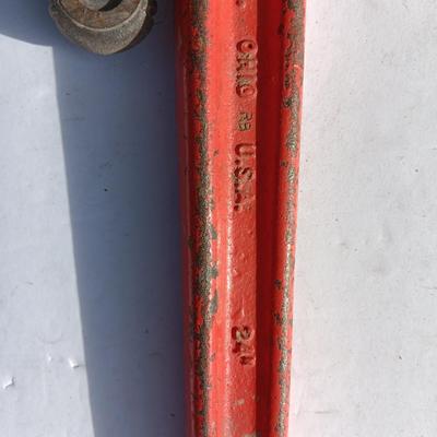 Ridgid 24" Heavy Duty pipe wrench
