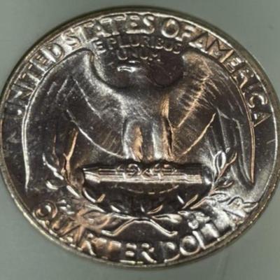 NTC Certified 1950-P MS67 Graded Washington Silver Quarter Nice Looking Coin as Pictured.