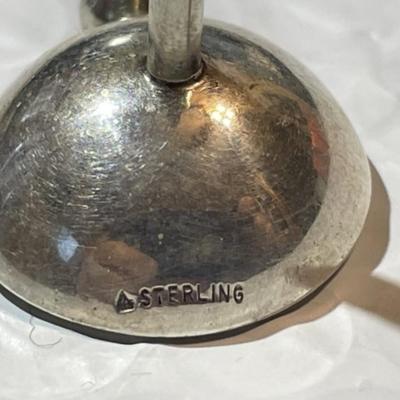 Vintage Sterling Silver Perfume Funnel 1.5" Tall Preowned from an Estate as Pictured.
