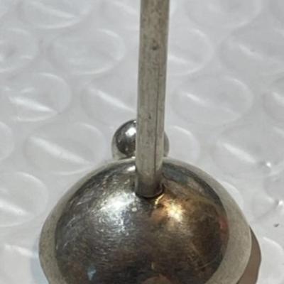 Vintage Sterling Silver Perfume Funnel 1.5" Tall Preowned from an Estate as Pictured.