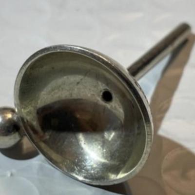 Vintage Sterling Silver Perfume Funnel 1.5" Tall Preowned from an Estate as Pictured.